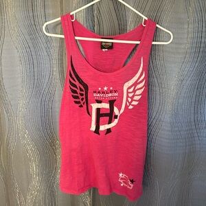 Harley Davidson small pink tank top